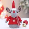 Soft Snowman Elk Telescopic Doll Santa Claus Merry Christmas Decoration  Xmas Decor