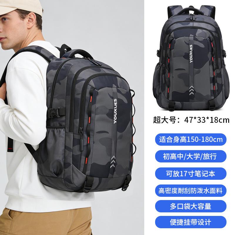 Teenage Boys School Bags High Middle School Students Backpack Back To School Laptop Backpack Travel backpack Schoolbag Book bag