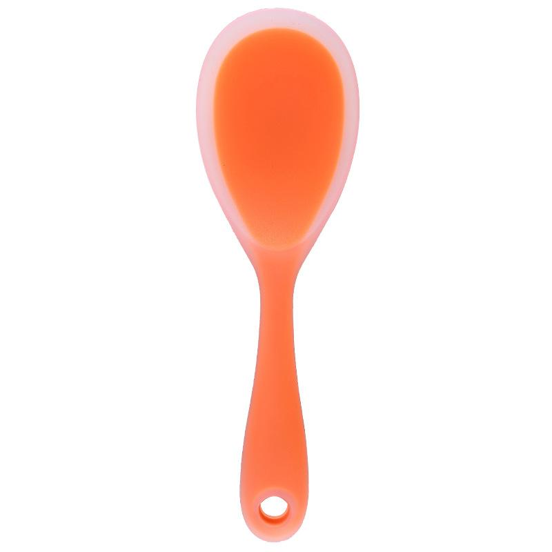 Heat Resistant Silicone Rice Spoon Non-Stick Rice Spatula Kitchen Tool Integrated Rice Spoon Does Not Hurt The Pot Spoon