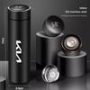 Car Logo Thermos Leakproof Cup Portable Bottle Auto Accessories For Kia Sportage Ceed Picanto Rio Niro Morning K7 K5 K8 XCeed K9