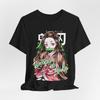 Camiseta de Anime Nezuko para Hombre y Mujer, Camisetas Top, Camiseta Gráfica Japonesa, Camiseta de Manga Unisex para Fans del Anime