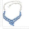 Tanzanite Quartz Gemstone Jewelry Necklace Earring 16-18''