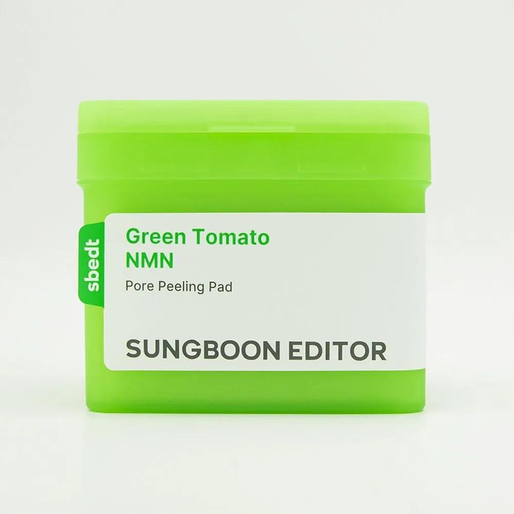 SUNGBOON EDITOR Green Tomato NMN Pore Peeling Pads 60 Sheets