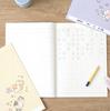 Korean Writing Practice Notebook Set (10 Pcs, 24 Pages) – 8/10 Grid, Cute Designs