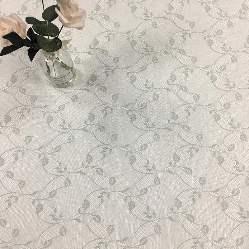 All-Polyester Hollow Flower Non-Elastic Lace Trim for Lolita Wedding Dress or Evening Gown