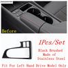 Central Control Shift Gear Shift Panel Water Cup Frame Cover Trim Stainless Steel Accessories For Hyundai Sonata 11th 2024 2025