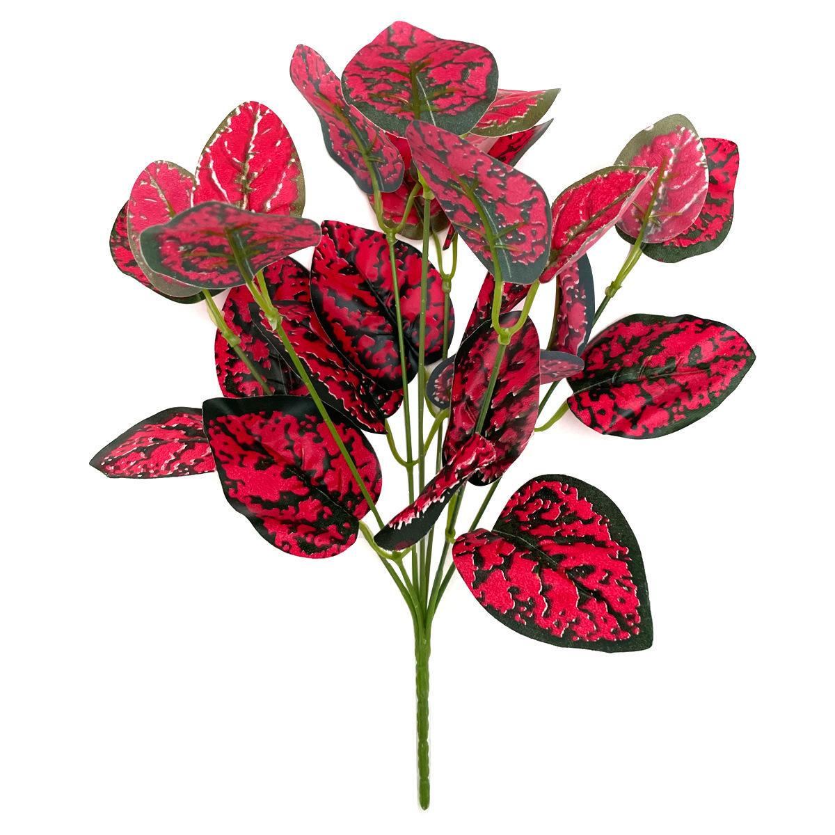 

Имитация Зеленого Растения Маленький Пучок Полевой Ревень Зеленое Ландшафтное Растение Настенные Декоративные Аксессуары Украшение для Дома Tian Da Red