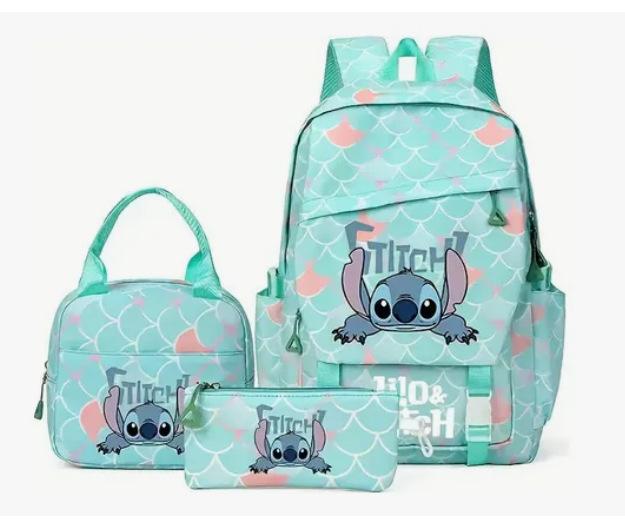 TS JYL laptop bag,Stitch Backpack Lightweight Large School Bag For Grade 1-6 Students