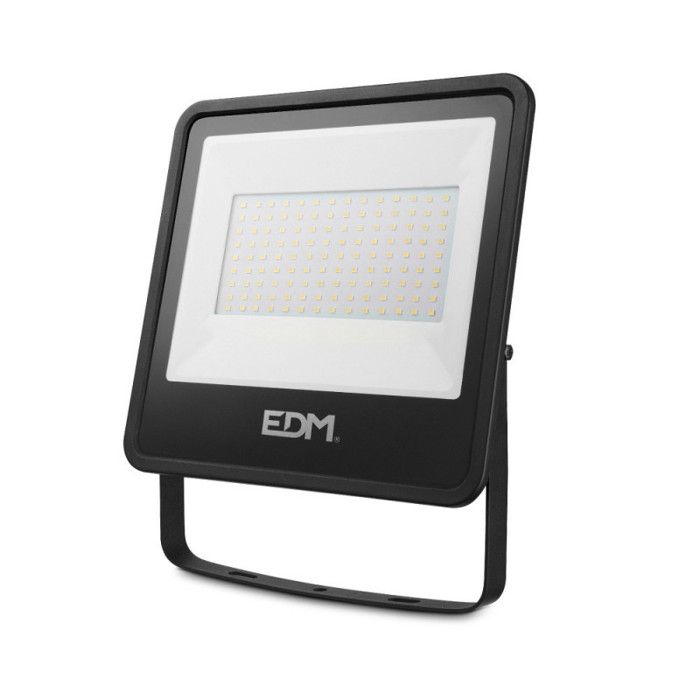 LED reflektor - edm - 100W - 8200lm - 4000K - Černý