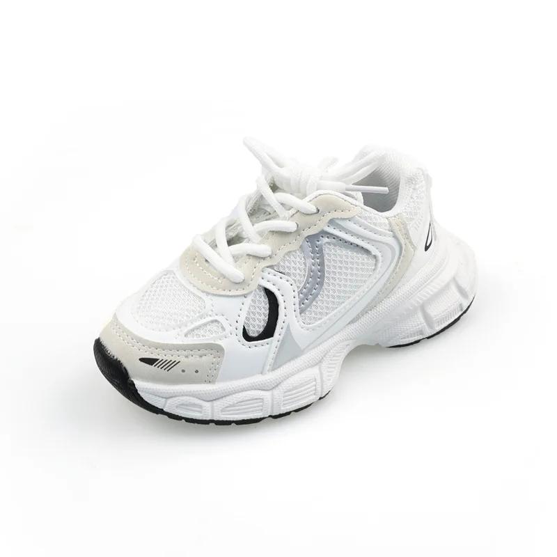 Детские баскетбольные кроссовки Простые универсальные спортивные кроссовки для мальчиков — фото 6