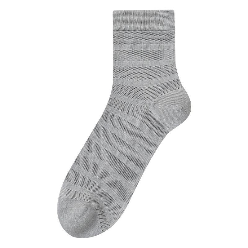 Pánské letní ultratenké chladivé prodyšné síťované business podkolenky