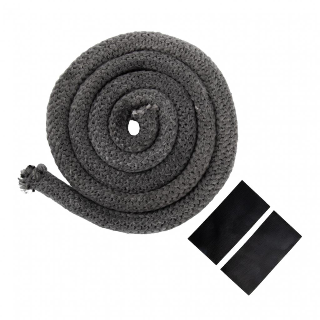 Fiberglass Sealing Rope 2M Length Essential Accessory for Wood Stove Doors