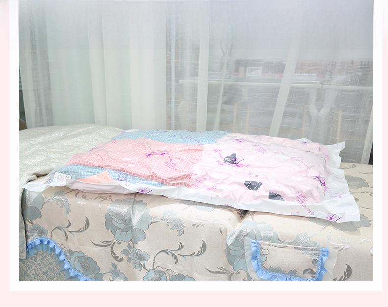 Wenbo Vakuum-Kompressions-Aufbewahrungsbeutel - Set aus 4 großen, 4 mittleren Beuteln, 1 Waschlappen - Ideal für Quilts, Kleidung, Heimorganisation