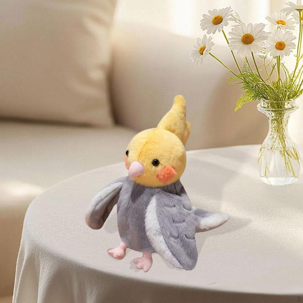 20cm Parrot Hand Puppet, Animal for Preschool Storytelling Events