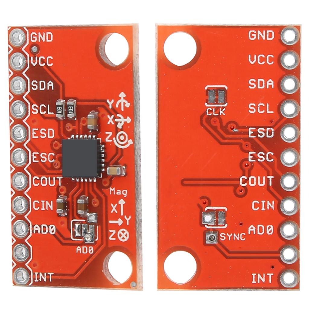 MPU9150 9-Achsen Gyroskop Beschleunigungssensor Magnetfeldsensor Modulplatine Komponenten