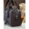 First layer TC cowhide Victoria 27cm bowling bag new leather large capacity tote bag portable shoulder bag