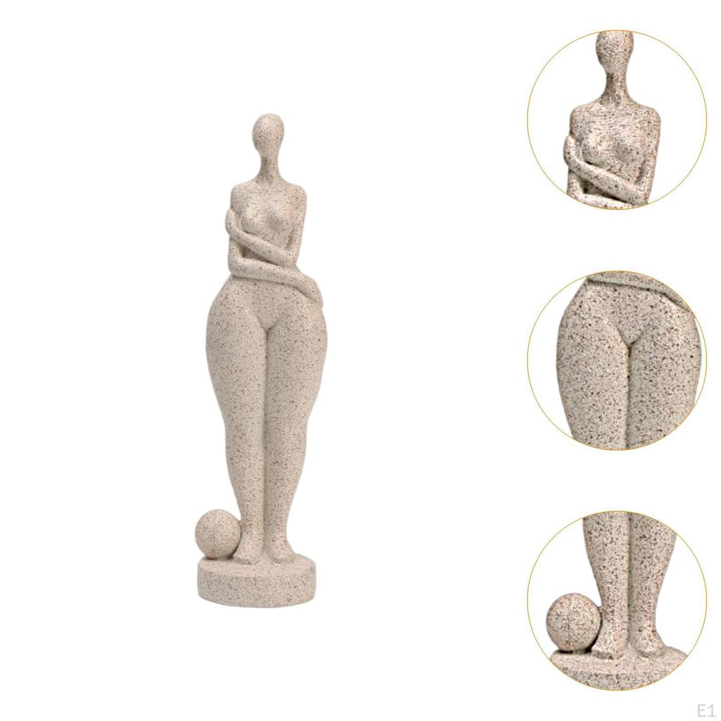Ženská figurka Umění Ženská socha Ložnicový doplněk Socha tlusté ženy Abstraktní