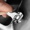 4pcs Car Decoration Wheel Tire Valve Caps Cover Badge For OPEL OPC Zafira Astra Mokka Movano Vectra Insignia Adam Antara Ampera