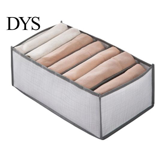 Clothes Underwear Organizer Large Capacity Moisture-proof Non-woven Fabric Comfortable Home Touch Closet Divider Box for Drawer