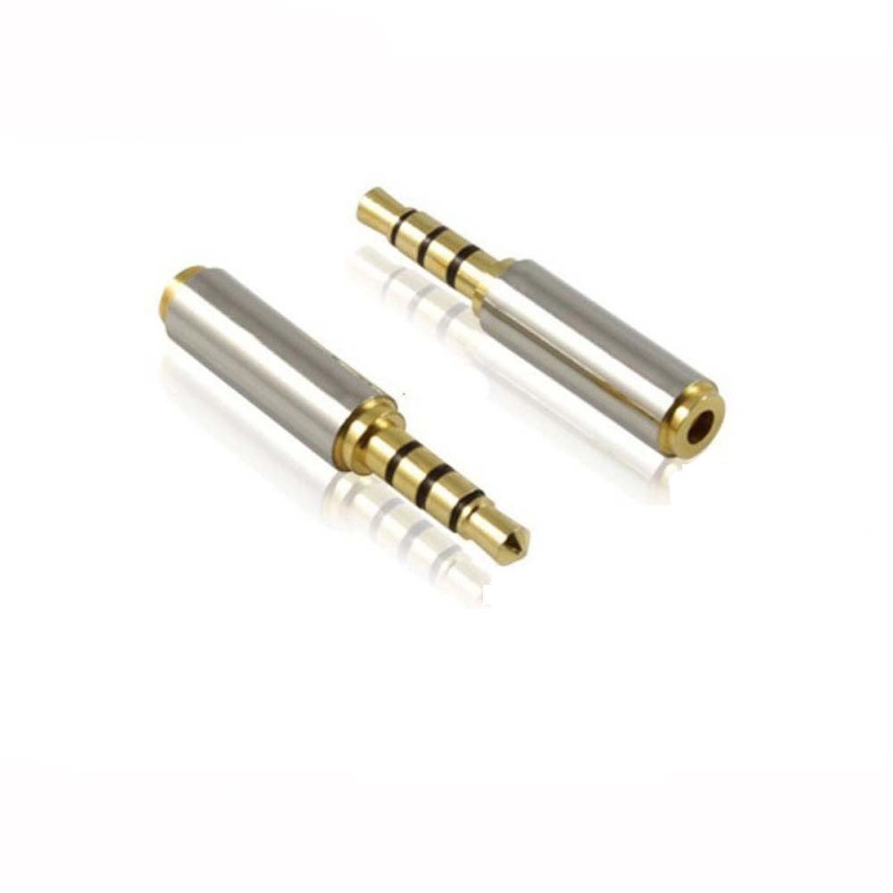 3.5mm to 2.5mm Converter Male to Female Audio Plug Audio Connector Audio Adapter Earphone Amplifier