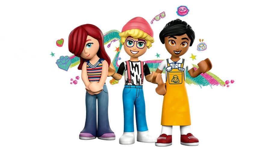 LEGO Friends Heartlake City Cafe Toy Present Birthday Block Educational Christmas Girls Boys Children 6 Years Old 7 Years Old 8 Years Old 9 Years Old