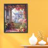 Full Embroidery Eco-cotton Thread 11CT Printed Scenery Cross Stitch Kit Art