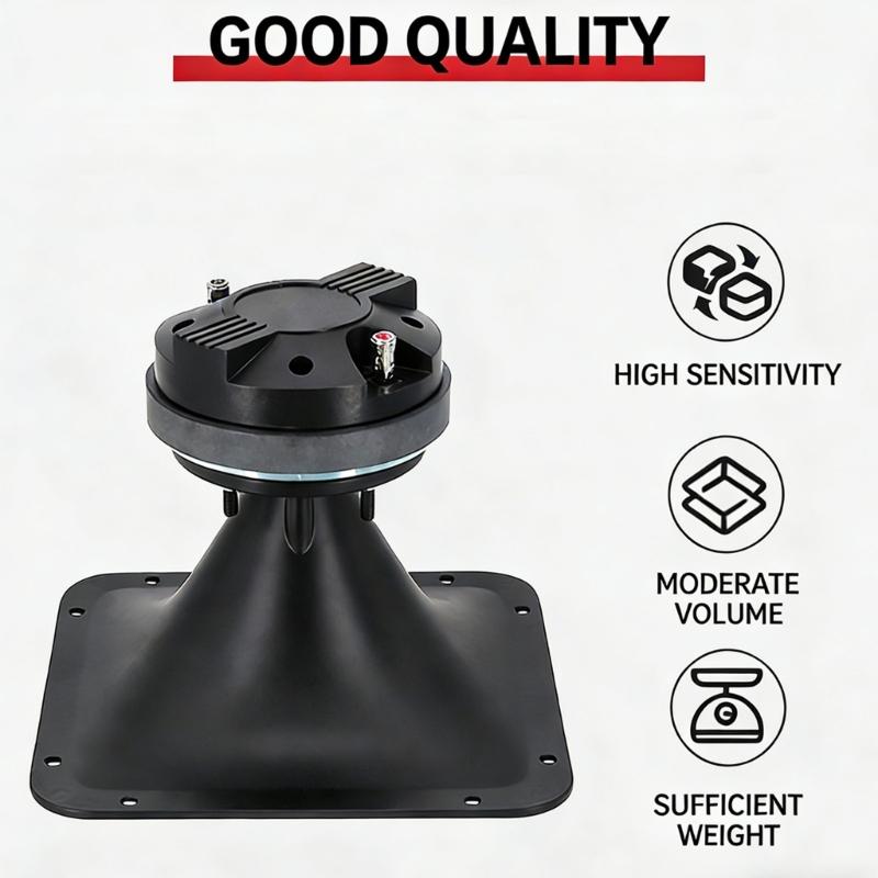 DJ Speaker Tweeter Horn 210x210 8.25inch Throat HiFi For Home Theater Karaoke Professional Sound Mixer Public Address