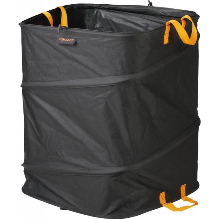 Sac à déchets - Ergo - 219 L - Résistant à l'eau - Pliable - Poignées robustes