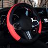 Anti-Slip Car Steering Wheel Cover: Leather Interior Decoration for All Seasons