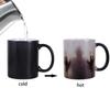 Heat Sensitive Halloween Decoration Color Changing Tea Cup Milk Bottle Coffee Mug Drinkware