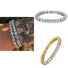 Stylish Unisex Geometric Hip-hop Claw Chain Bracelet With Rhinestones Trendy Fashion Jewelry