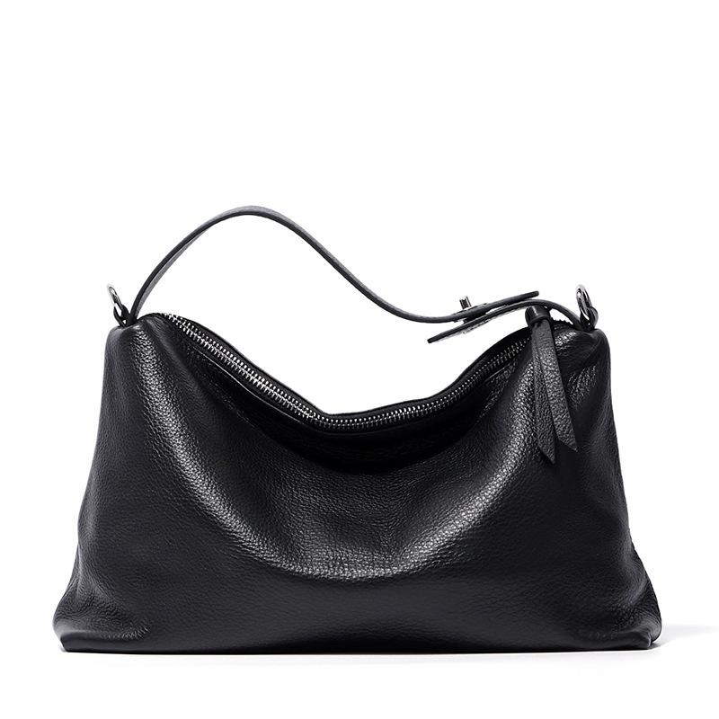 Women's Genuine Leathe Suede Cowhide Shoulder Bag Frosted Cow Large Capacity Versatile Commuting Luxury Designer Crossbody bag