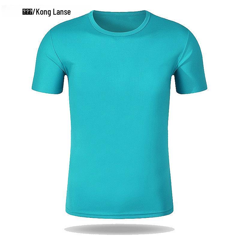 Custom Quick-Dry Round-Neck T-Shirts: Short-Sleeve Class Uniforms, Election Shirts, Summer Workwear, Cultural Shirts with Printed Logos