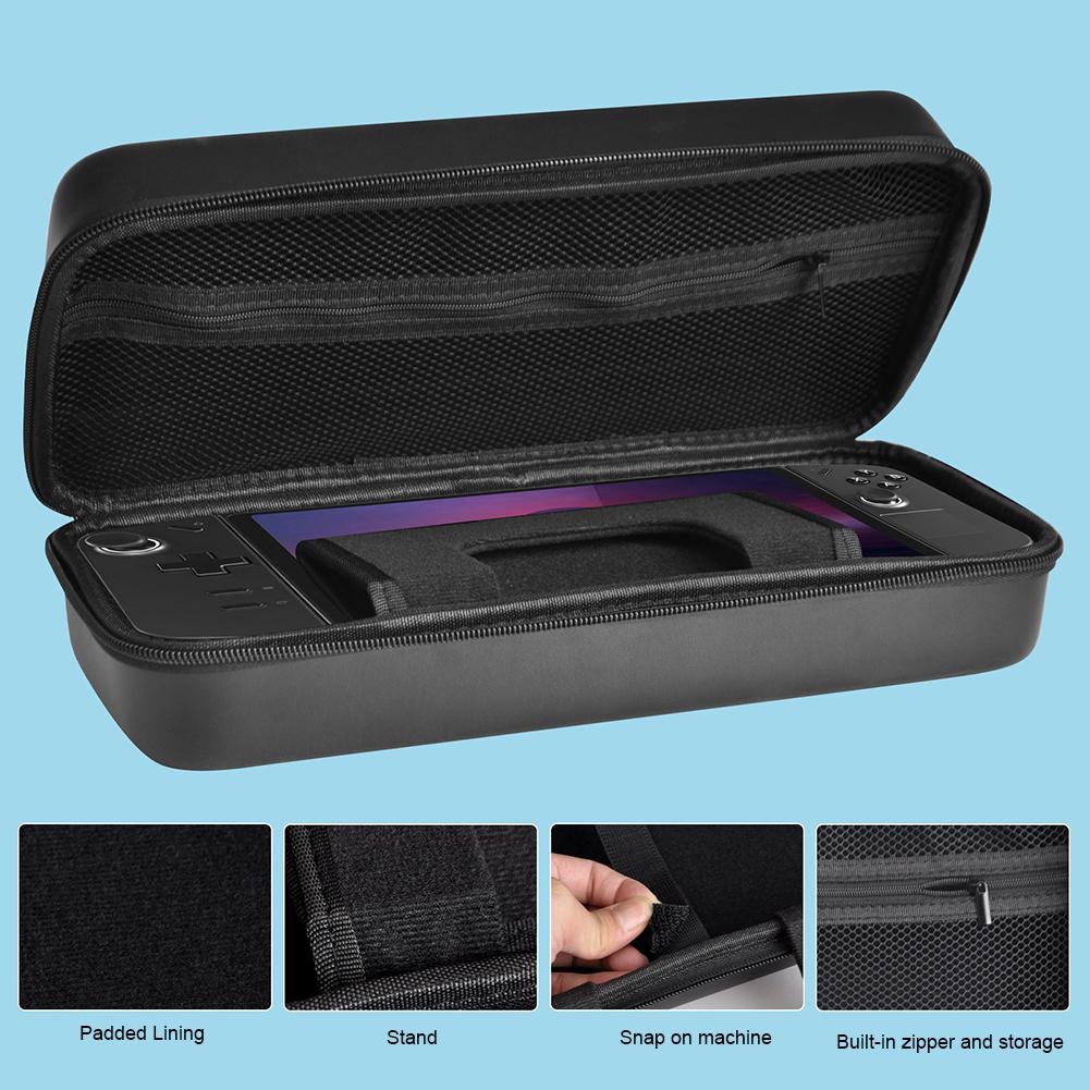 Hard Travel Case Anti-Drop Portable Storage Bag with Mesh Pocket Protective Case Anti Scratch for Lenovo Legion Go Game Console