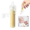 6Pcs Breast Milk Colostrum Collection Tube for Mom, Reusable 5ml Baby Feeding Artifact Newborns Silicone Dropper