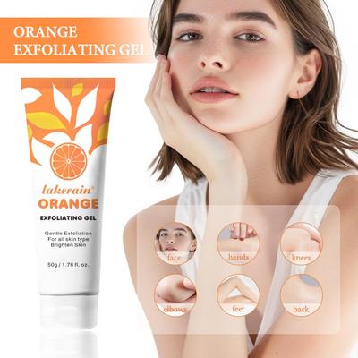 Gel Esfoliante Facial Limpeza Profunda Poros Gel Esfoliante Lama Cuidados Corporais Cuidados com a Pele