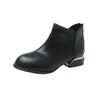 2025 Fashion Versatile Chunky Heel Knee-High & Ankle Boots for Women - Black