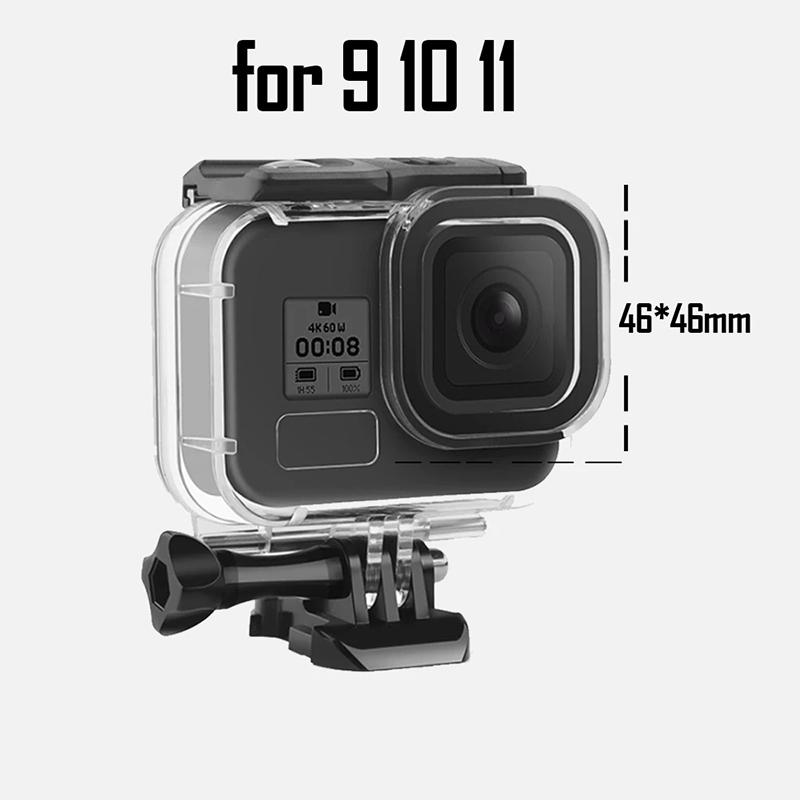 

16X Макро HD Фильтр для GoPro 12 11 10 9 Черный Водонепроницаемый Подводная Фотография Фуксия Фильтр + Крышка Объектива + Аксессуар для Экшн-камеры