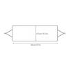 Anti-Snow Waterproof Sunproof Air Conditioning Cover Washing Anti-Dust Cleaning Bag Dust Cover