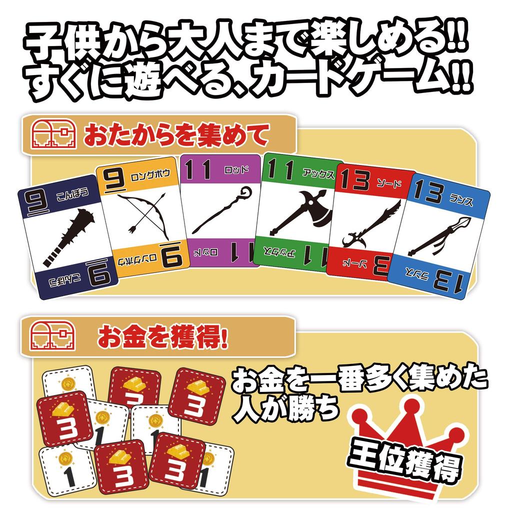 The Weapons of This World Belong To Me Gakugames Card Game 10 Board Game - (2-7 Players, Minutes)
