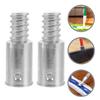 2pcs Tip For Telescopic Pole Household Cleaning Tips For Handles Tips For Handle Broom Extension Threaded Repair Kit Connector