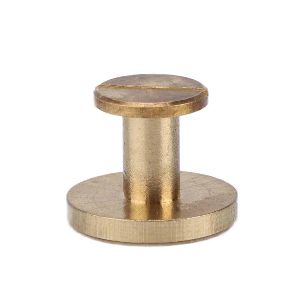 10 Seturi Șuruburi pentru Legat Cărți Legare Ușoară Dezasamblare Robust Nituri pentru Registre pentru Artizanat din Piele Registru