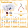 390/400 Sun Catcher Kit With Box Art DIY Sun Catchers Craft Kit for Window Hanging Decor Indoor Outdoor Garden Decor Sun Catcher