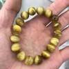 High-Quality Genuine Tiger Eye Buddhist Prayer Beads Bracelet with Opal – Hot Seller