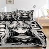 3pcs Sailor Moon's Printed Bedding Set, Soft and Comfortable Quilt Cover for Bedroom, Guest Room (1 Duvet Cover + 2 Pillowcases, Pillow Core