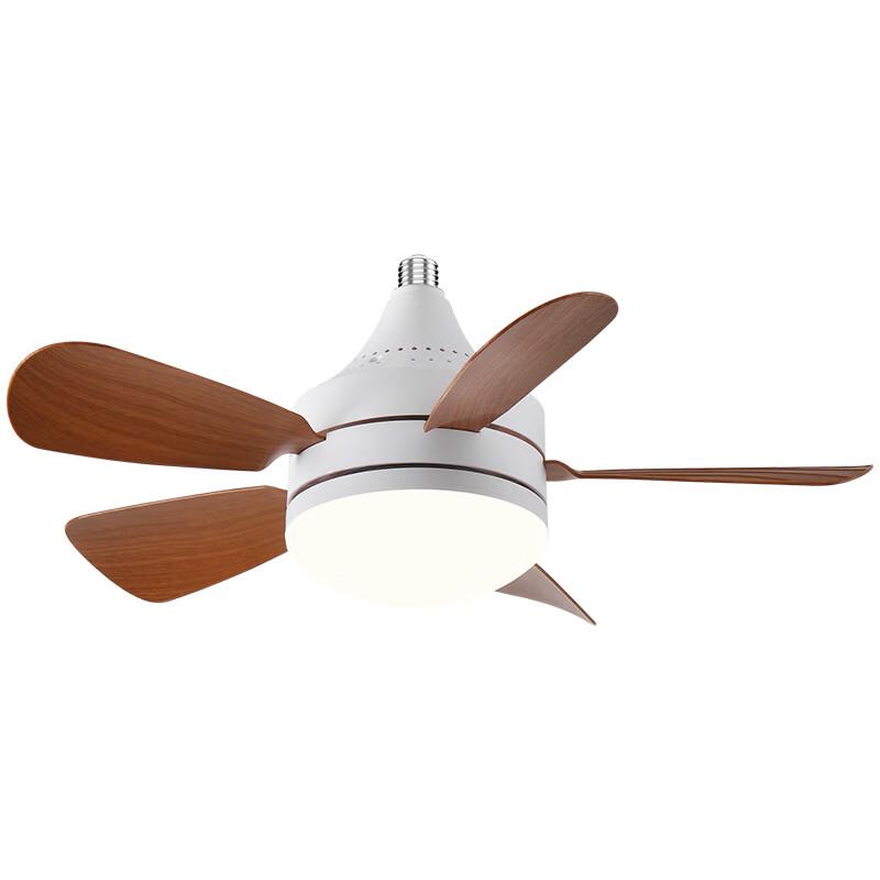 Oeny Wood Grain Ceiling Fan with Light
