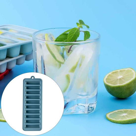 Silikonová forma na čokoládu, tácek na led, objem 20 ml, snadné uvolnění s otvorem pro zavěšení, domácí pastelka