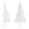 Artificial Corner Christmas Tree White 240 Cm PVC