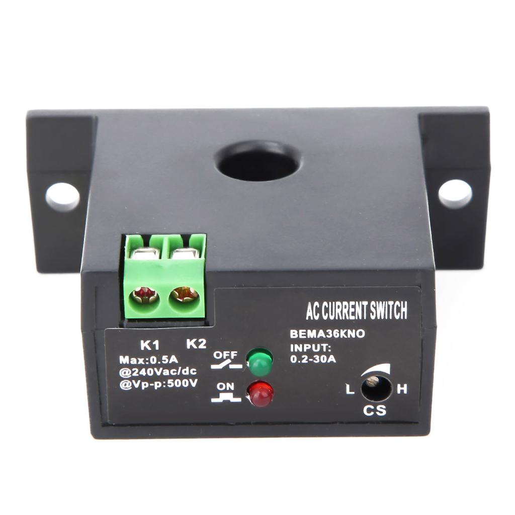 Flameproof Adjustable AC Sensing Switch 0.2 30A Self Powered Sensing Switch(Normally Open)
