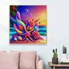 New Arrival 5D DIY Full Circle Diamond Painting "Starfish Rose" Embroidery Cross Stitch Home Decor Gift